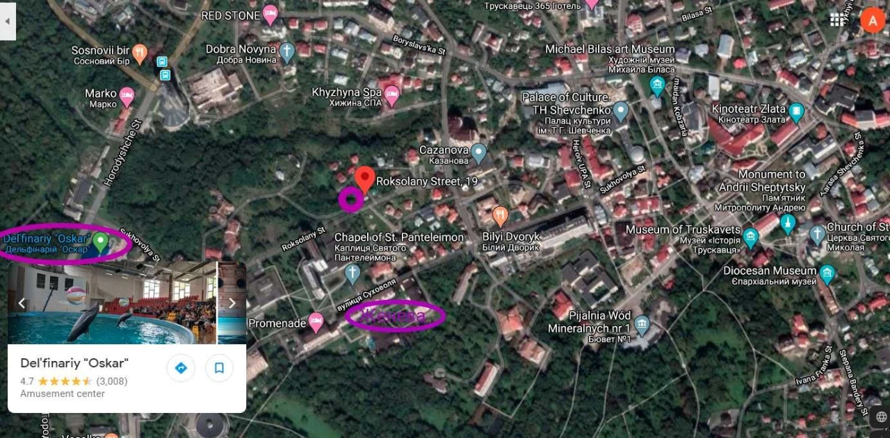 Земельна ділянка в центрі м.Трускавець