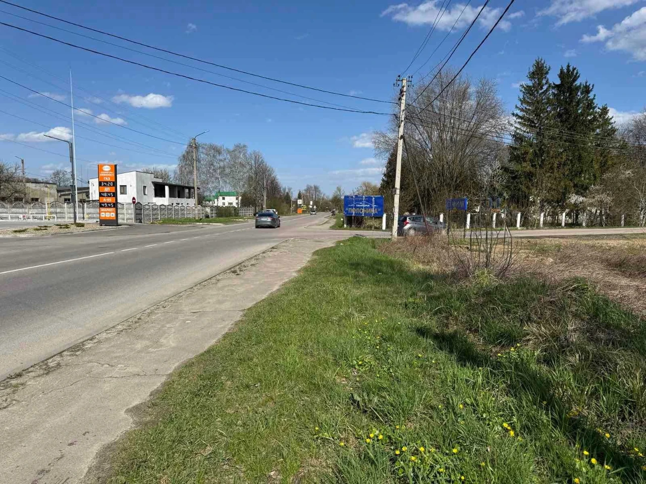 Продаж або оренда земел. ділянки у серці транспорт. потоку Т