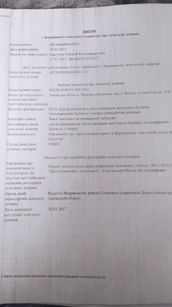Земельна ділянка