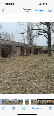Продается земля в Белгороде днестровском с постройками