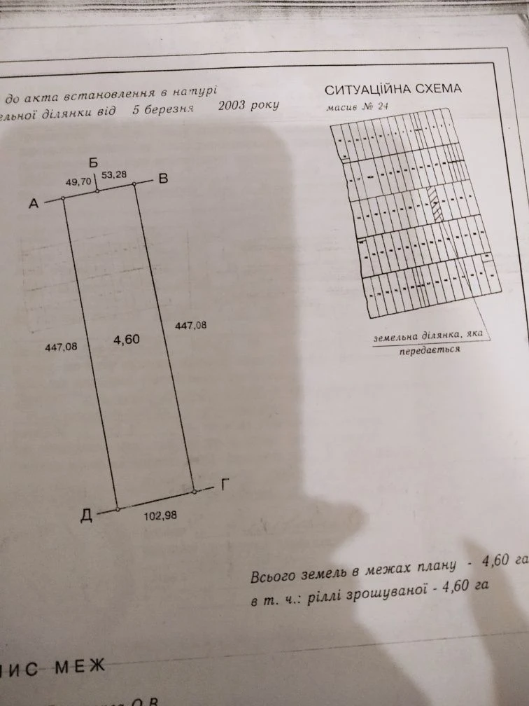 Продам участок 4 га. Великий Дальник. Участок росположен око