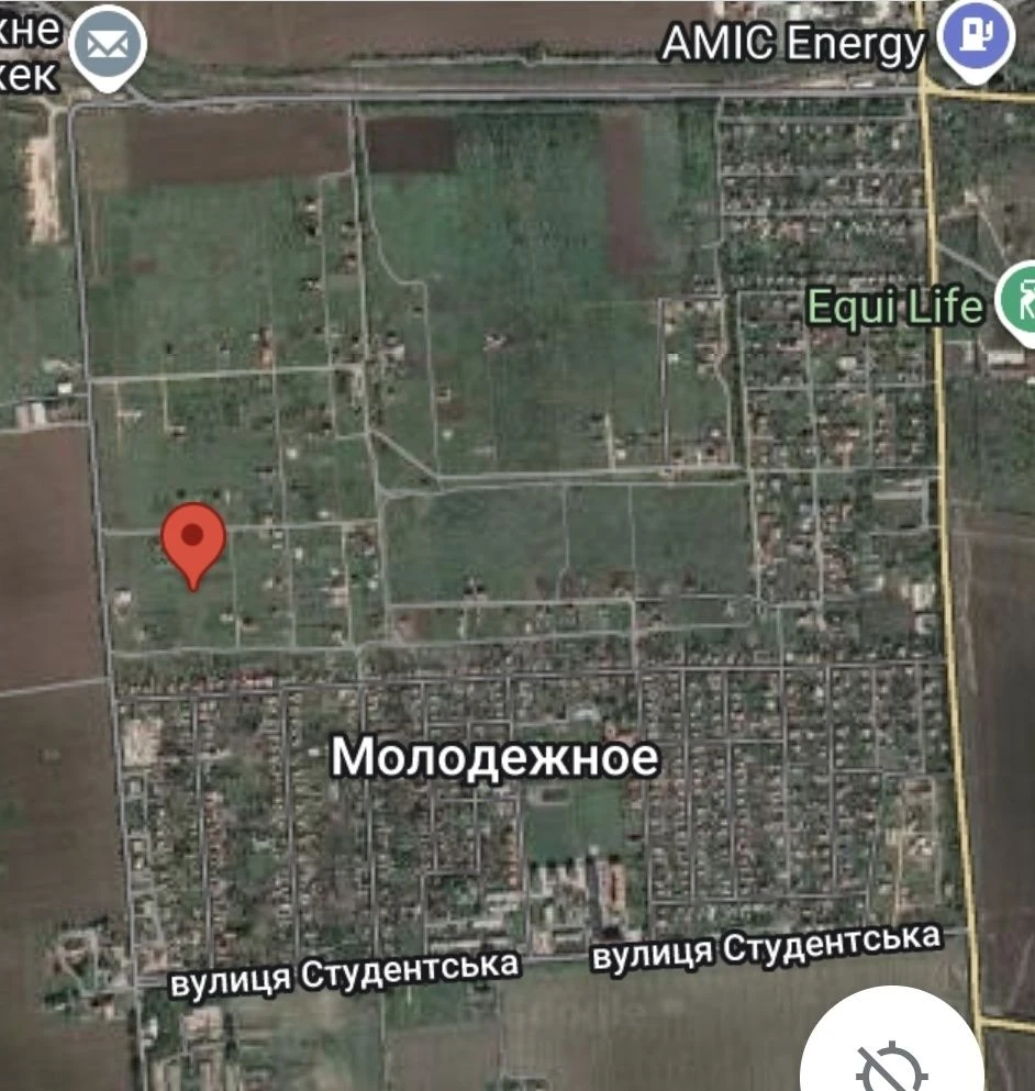 Ділянка під забудову Молодіжне