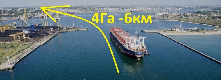 4га - 6км до Порт Ильичевск, Черноморск