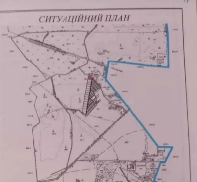Земельна ділянка площею 0.4 Га