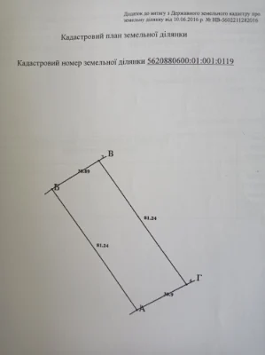 земельна ділянка Острів 25 сот