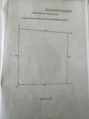 Продам ділянку землі під забудову 0,148(га)