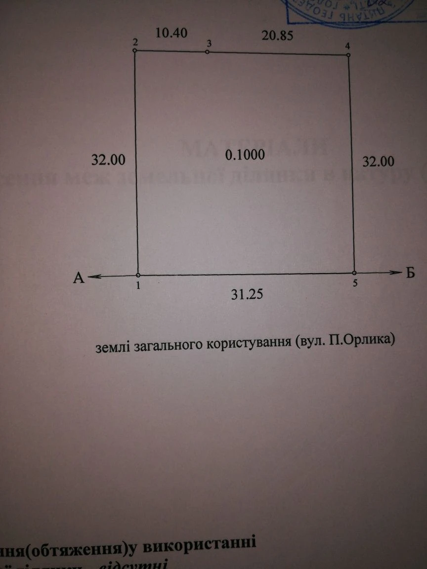 Продам земельну ділянку
