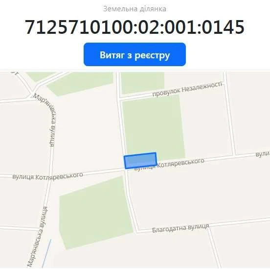 Продається  приватизована земельна ділянка в м.Шпола.