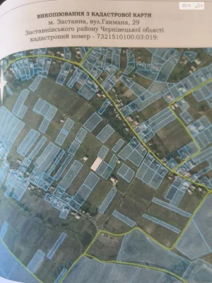 Продаж Ділянка під житлову забудову Заставна