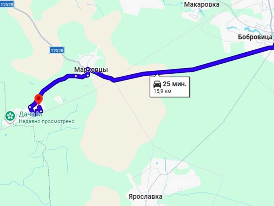 Ділянка. Бобровиця, Садовая