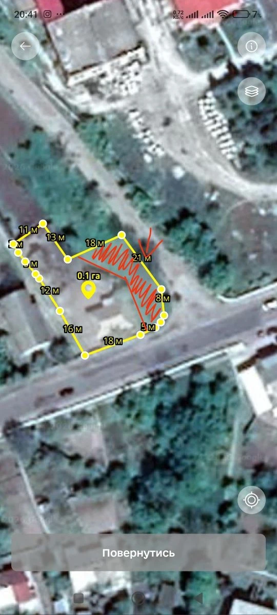 Здається в оренду ділянка землі під бізнес, район цукрового