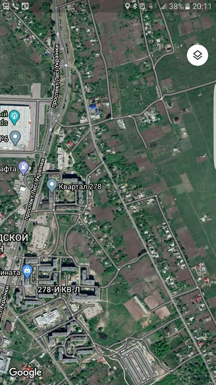 продам зем. ділянку р-н пром.-фінан. банку під  індив. Будів