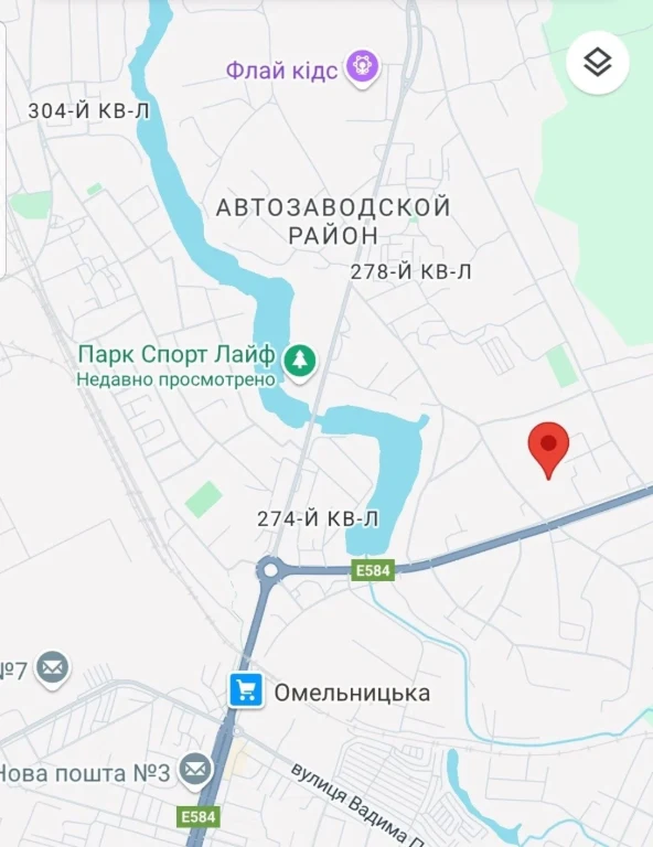 Участок под застройку