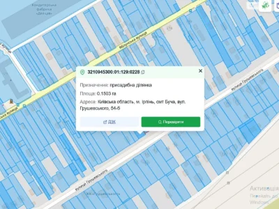 Продаж Ділянка під житлову забудову