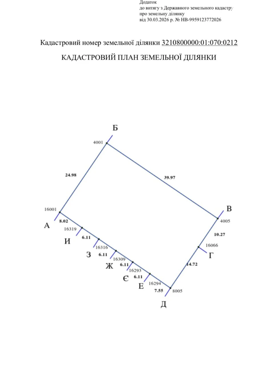 Продаж Ділянка під житлову забудову