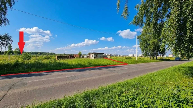 Продаж ділянки Буча фасад комерція