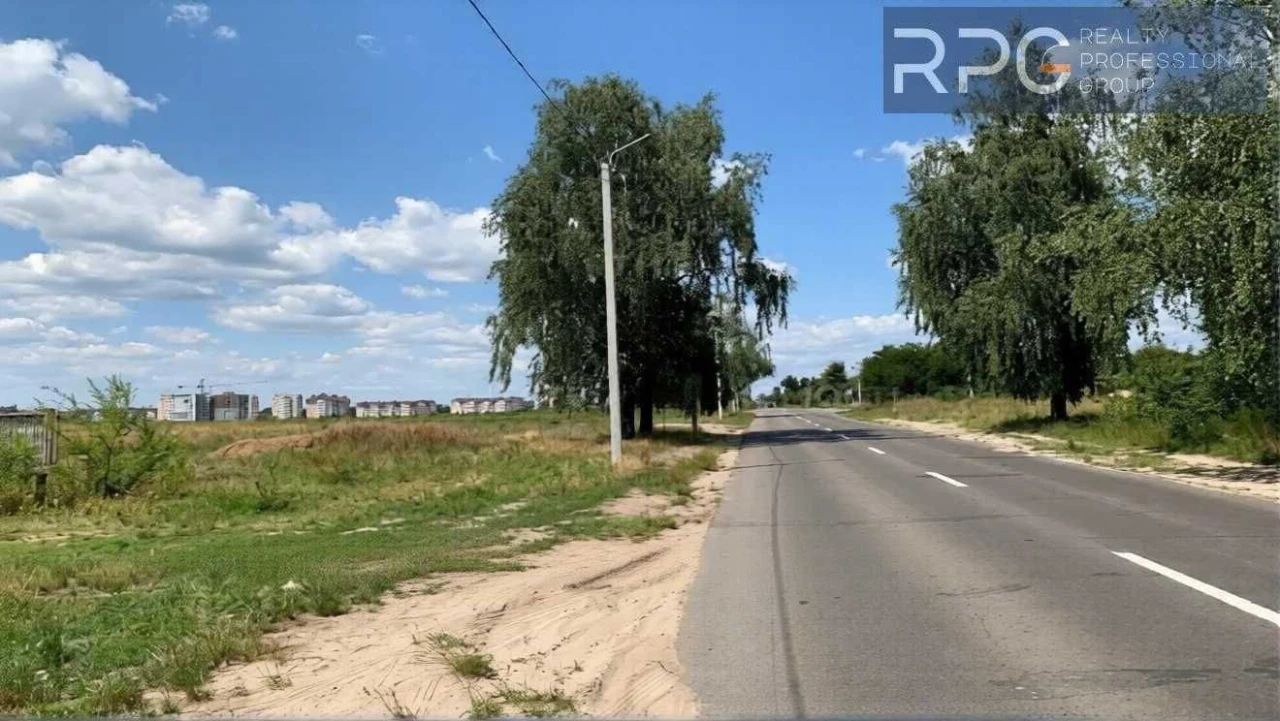 Продам ділянку комерційного призначення 75 сот Фасад