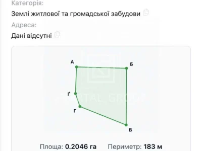 Ділянка. Буча, Шевченка вул.