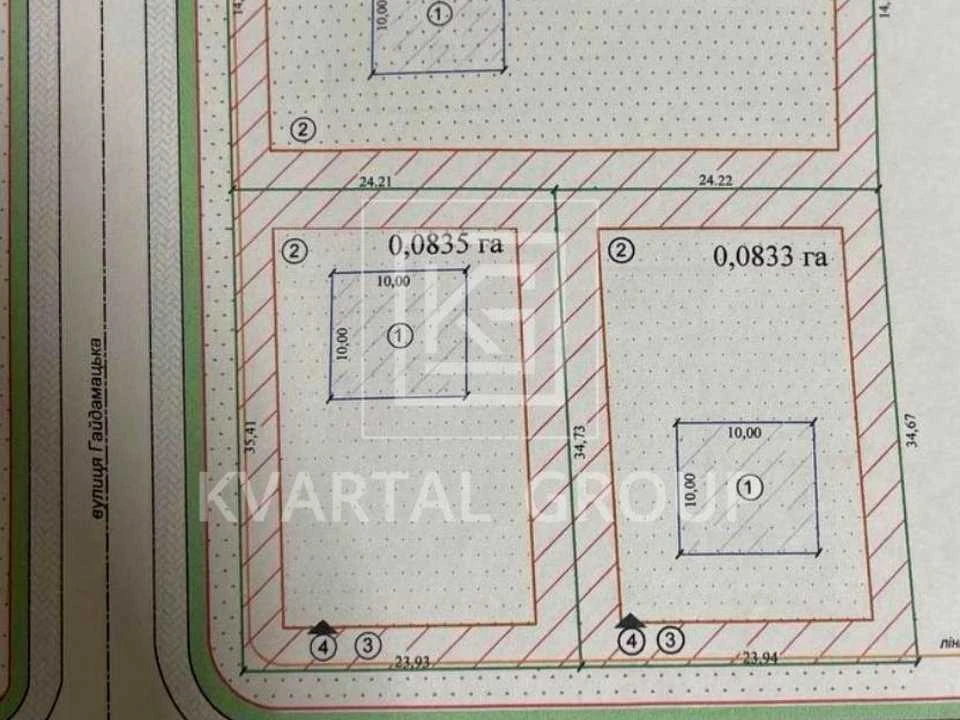 Ділянка. Буча,