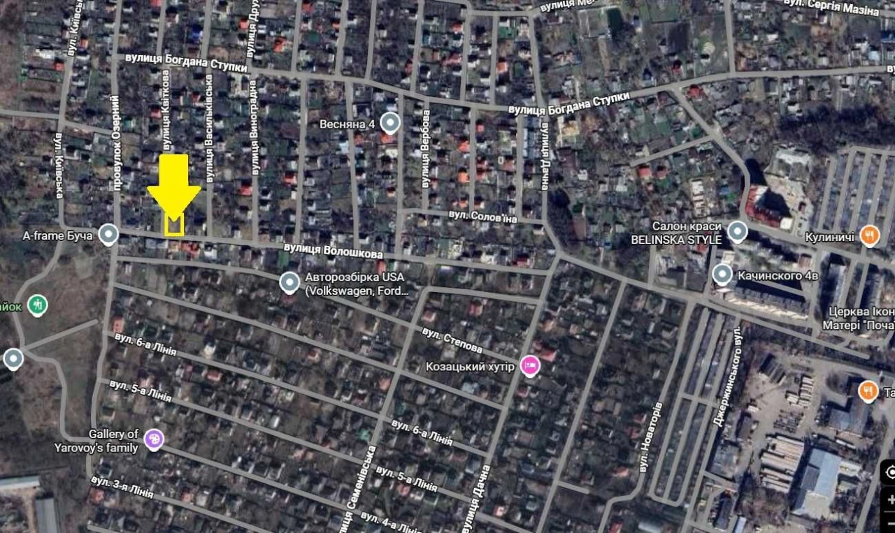 Земельна ділянка під забудову в Бучі 4 сотки