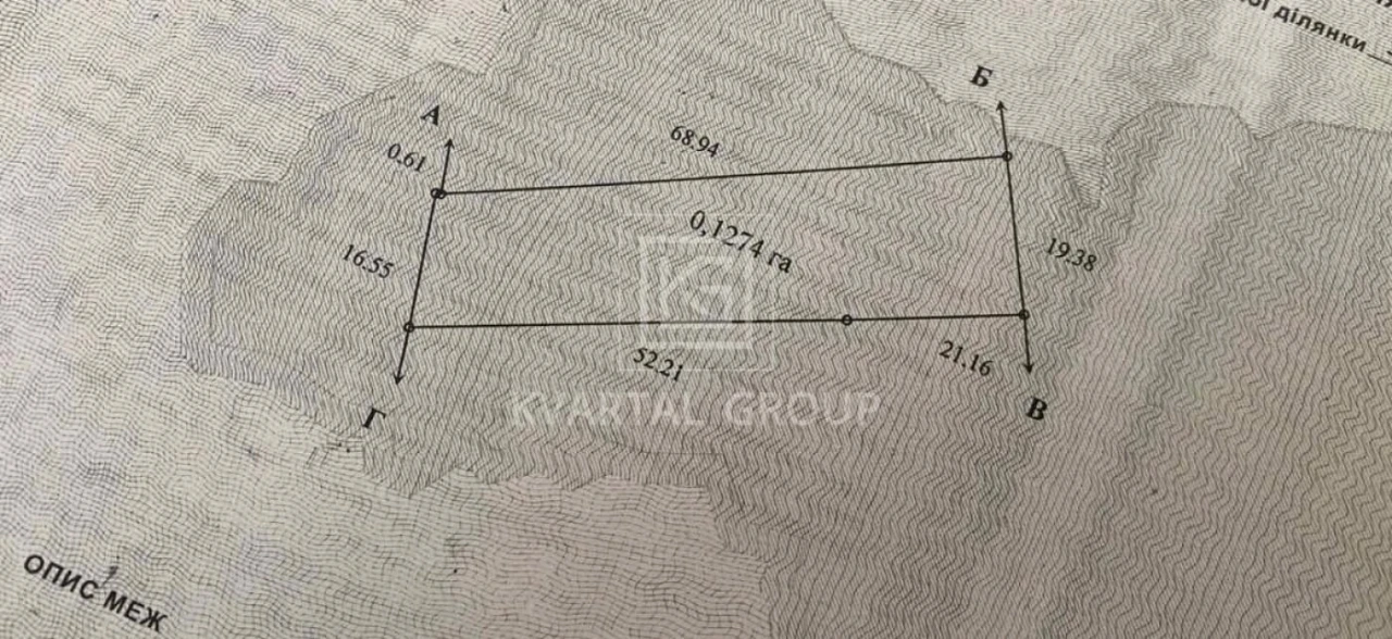 Продаж ділянки під будівництво під Києвом 13 соток