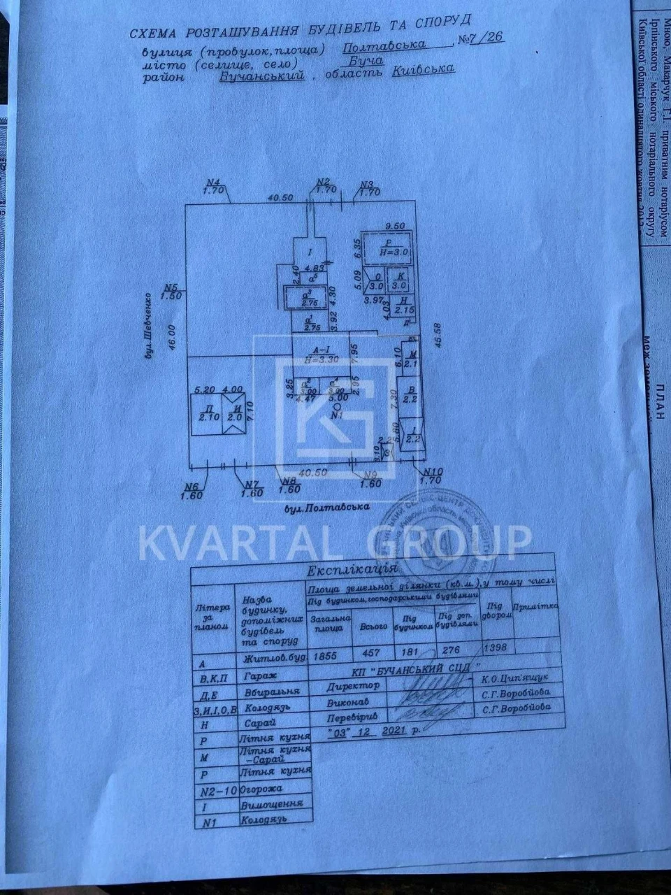 Фасадна ділянка під будіництво в Бучі прямо по Варшавкській