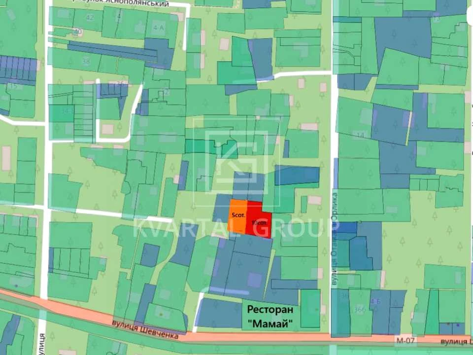 Ділянка. Буча, Отамана Орлика вул. (Ватутіна)