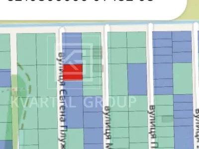 Ділянка. Буча, Євгена Плужника вул.