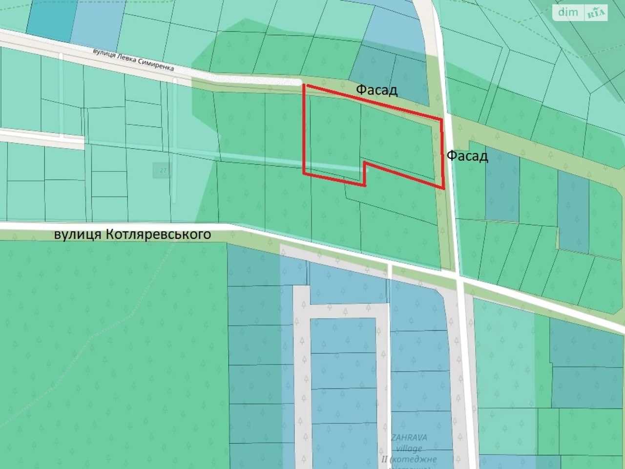 Продаж Ділянка під житлову забудову Буча