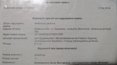 Земельна ділянка 14 соток