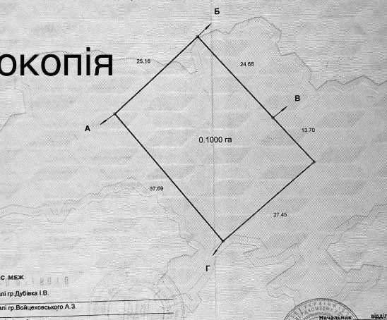 Продам земельну ділянку у Піднороднєму