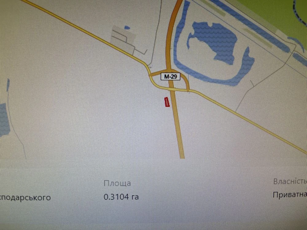 Продам ділянку землі 0.31 га.