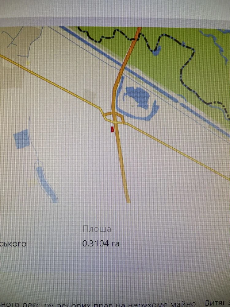 Продам ділянку землі 0.31 га.