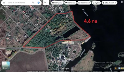 Продаж Бази відпочинку, 4.6 Га з берегом 145 м біля м. Дніпр