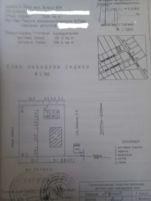 Продам земельну ділянку - Незавершене будівництво