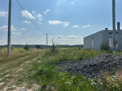 Боярка ( Бобрица ) продам угловой участок 10 соток за 22к
