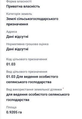 Продаж земельної ділянки Осг 92 сотки,  Боярка