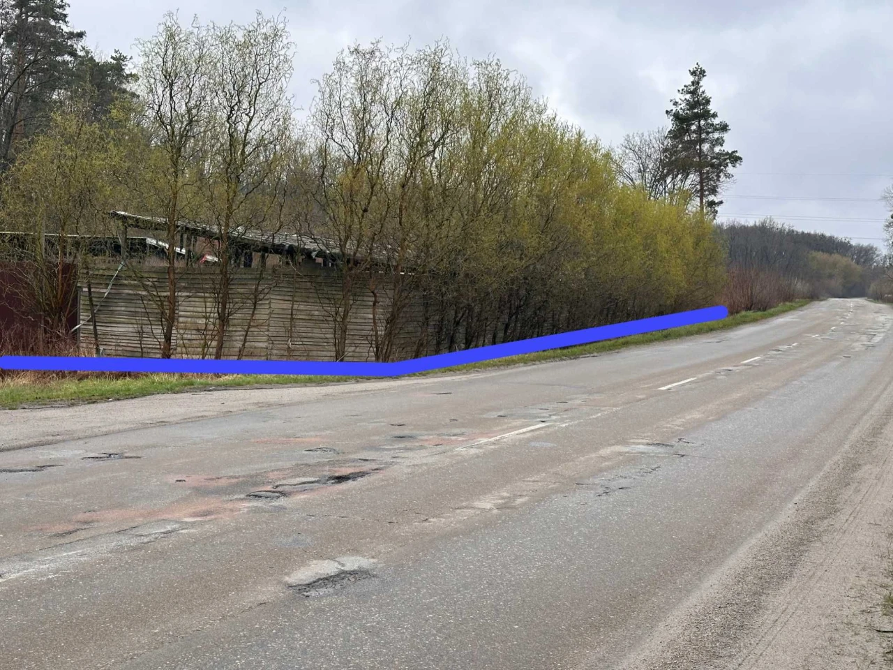 с.Нове 23,5 сотки під комерцію Фасад траси Боярка-Віта Пошто