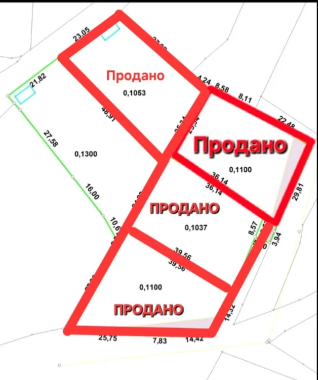 ЦІНУ ЗНИЖЕНО! ТЕРМІНОВИЙ ПРОДАЖ. Продаж ділянок м. Українка(