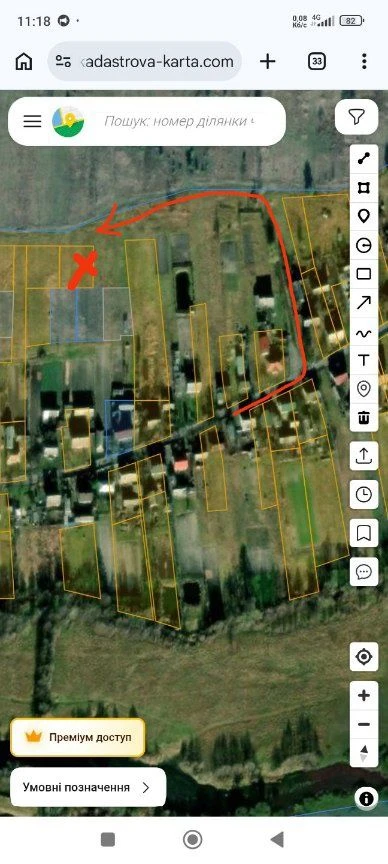 Ділянка під будівництво