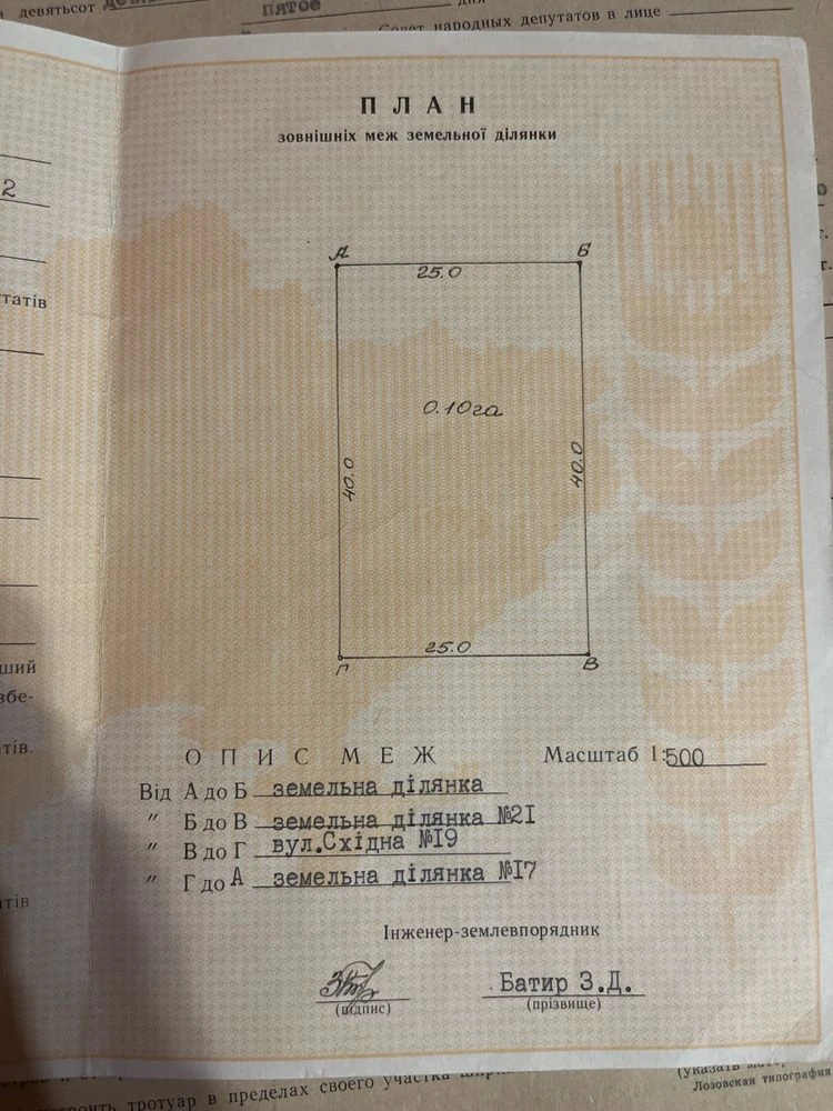 Продам знмельну ділянку