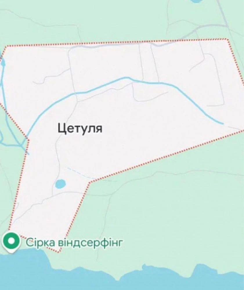 Земельна ділянка с. Цетуля з будинком