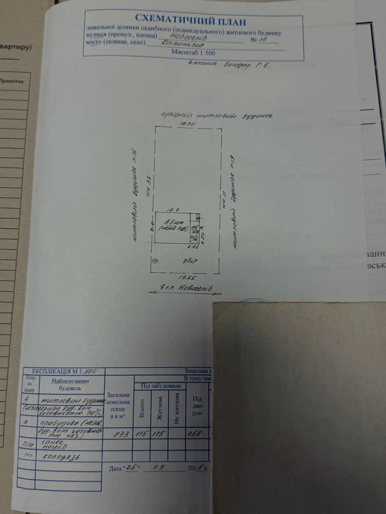 Продається земельна ділянка з забудовою