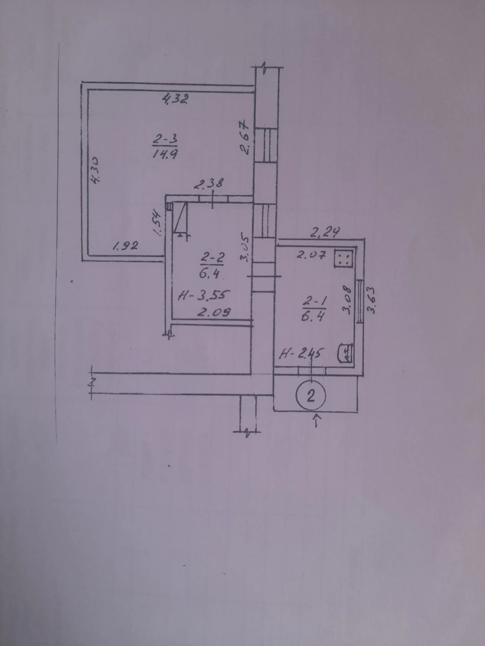 Продам 1-кімнатну квартиру.