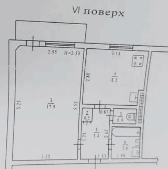 Продам 1 кімнатну квартиру. Вул.Генерала Петрова, кут Космон