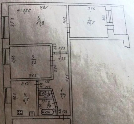 Продам 3 кімнатну квартиру. Овідіопольска дорога, кут ул.С.