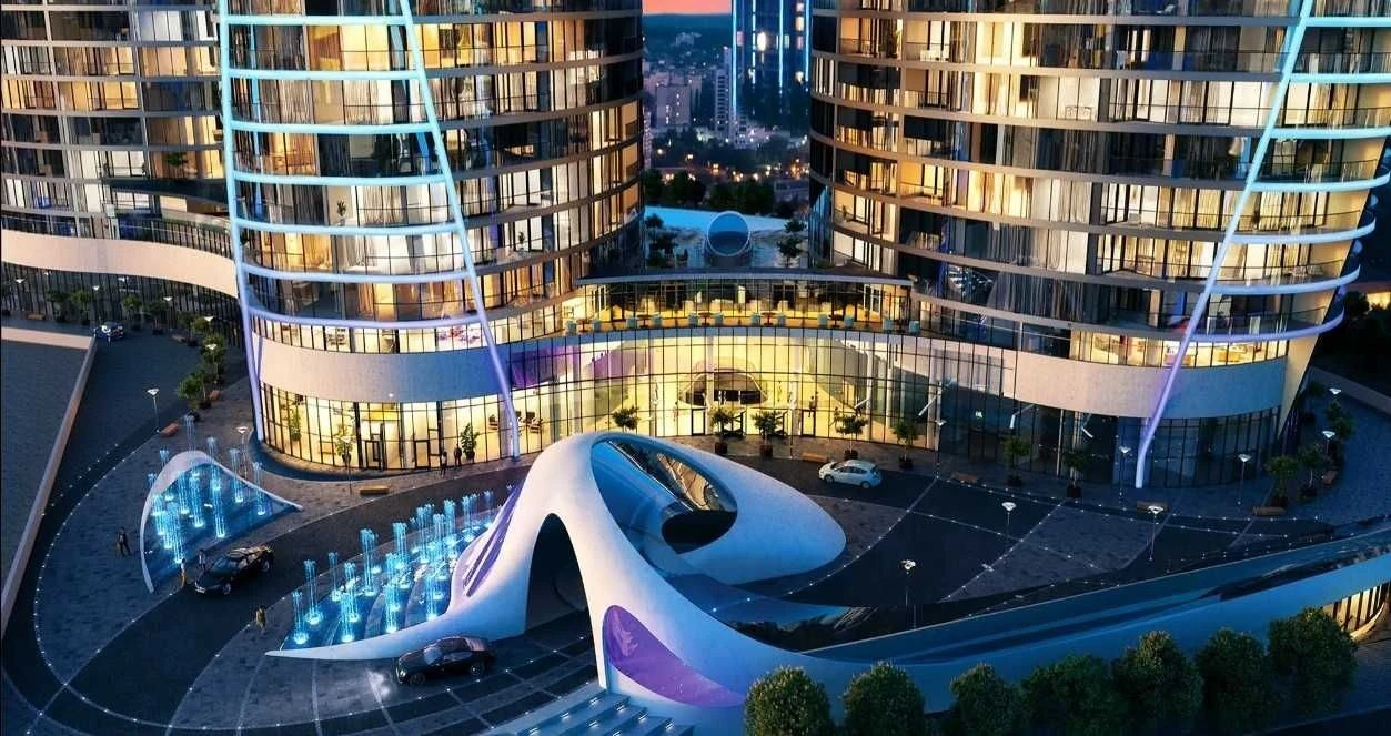 Перша башня 3-кімнатна квартира Taryan towers / Таріан тауер
