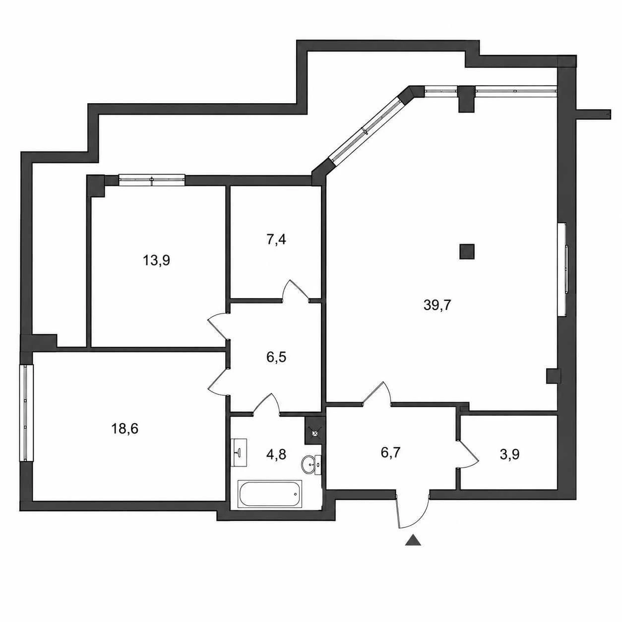 Продаж 3-кімнатной квартири на пр. Лобановського, 4 в
