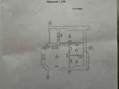 Apartment. Kharkiv, Professorskaya St.