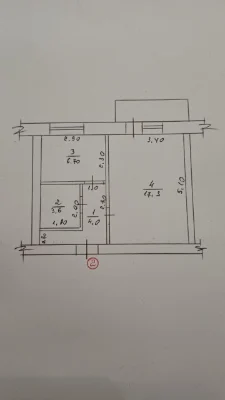 1 км кв Центр Ковальського